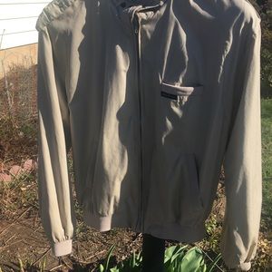 Vintage Members Only Light Spring Bomber Jacket